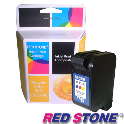 RED STONE for HP C6578D環保墨水匣(彩色)NO.78