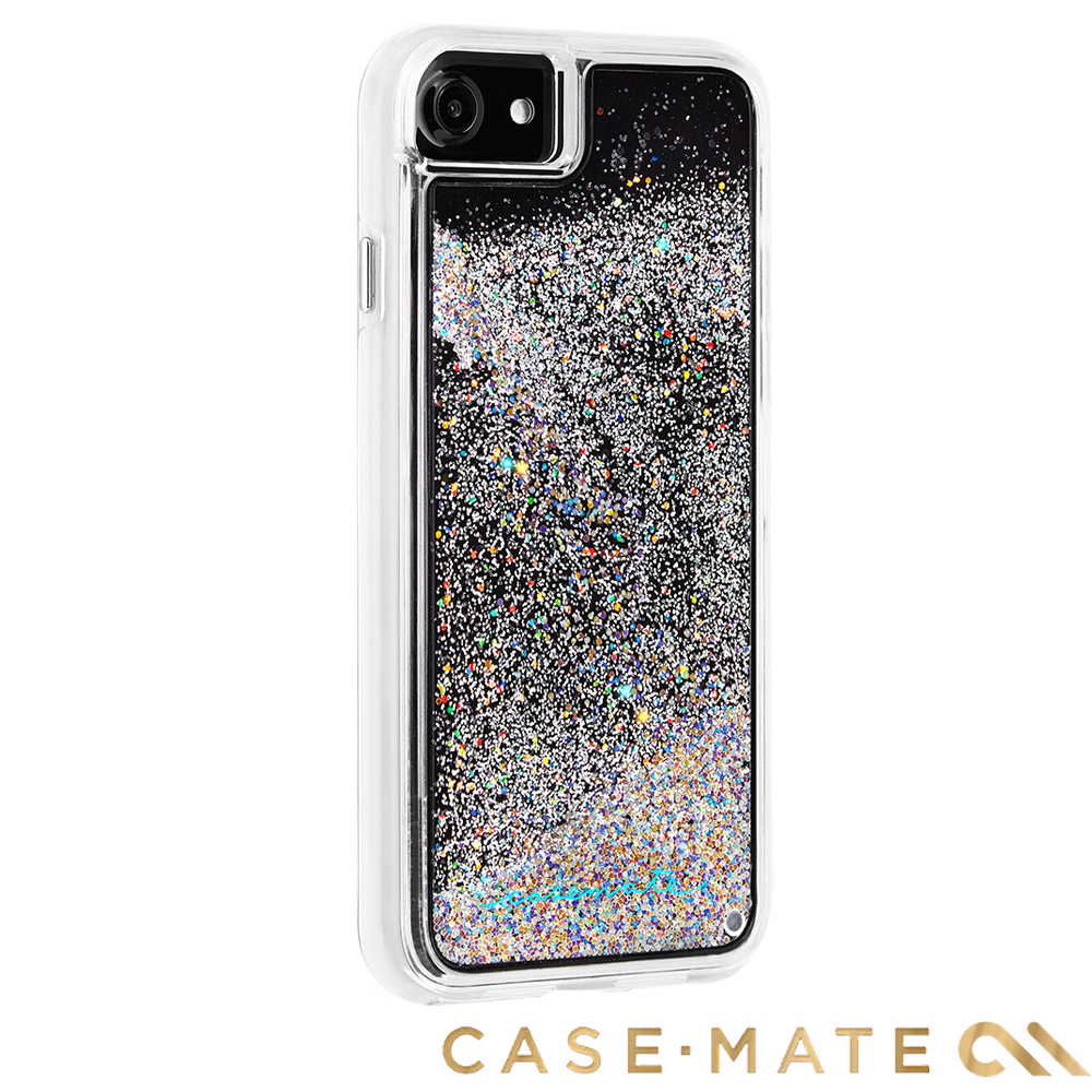 美國 Case-Mate iPhone 8 Waterfall 亮粉瀑布 - 彩虹