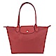 LONGCHAMP Le Pliage Neo系列長把摺疊水餃包(紅) product thumbnail 1