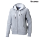 K-Swiss Raglan Slv Hood Jkt 1休閒連帽外套-女-灰 product thumbnail 1