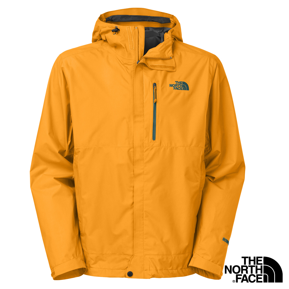 The North Face 男 Gore Tex Paclite防水外套 菊橘