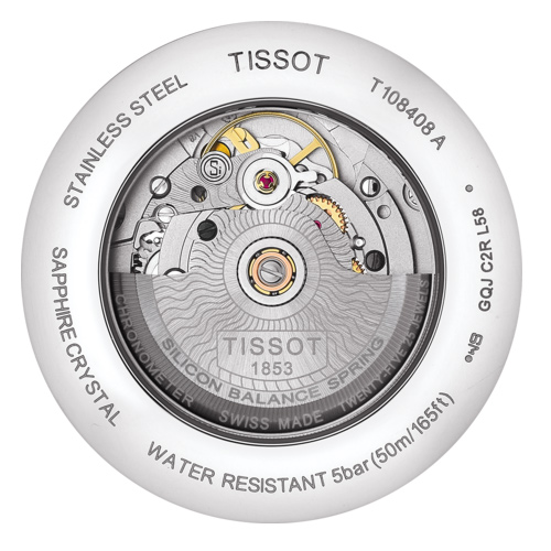 Tissot 天梭Ballade系列 Powermatic 80機械腕錶-雙色/41mm