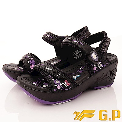 GP時尚涼拖-兩穿式磁扣涼鞋款-EI698W-41紫(女段)