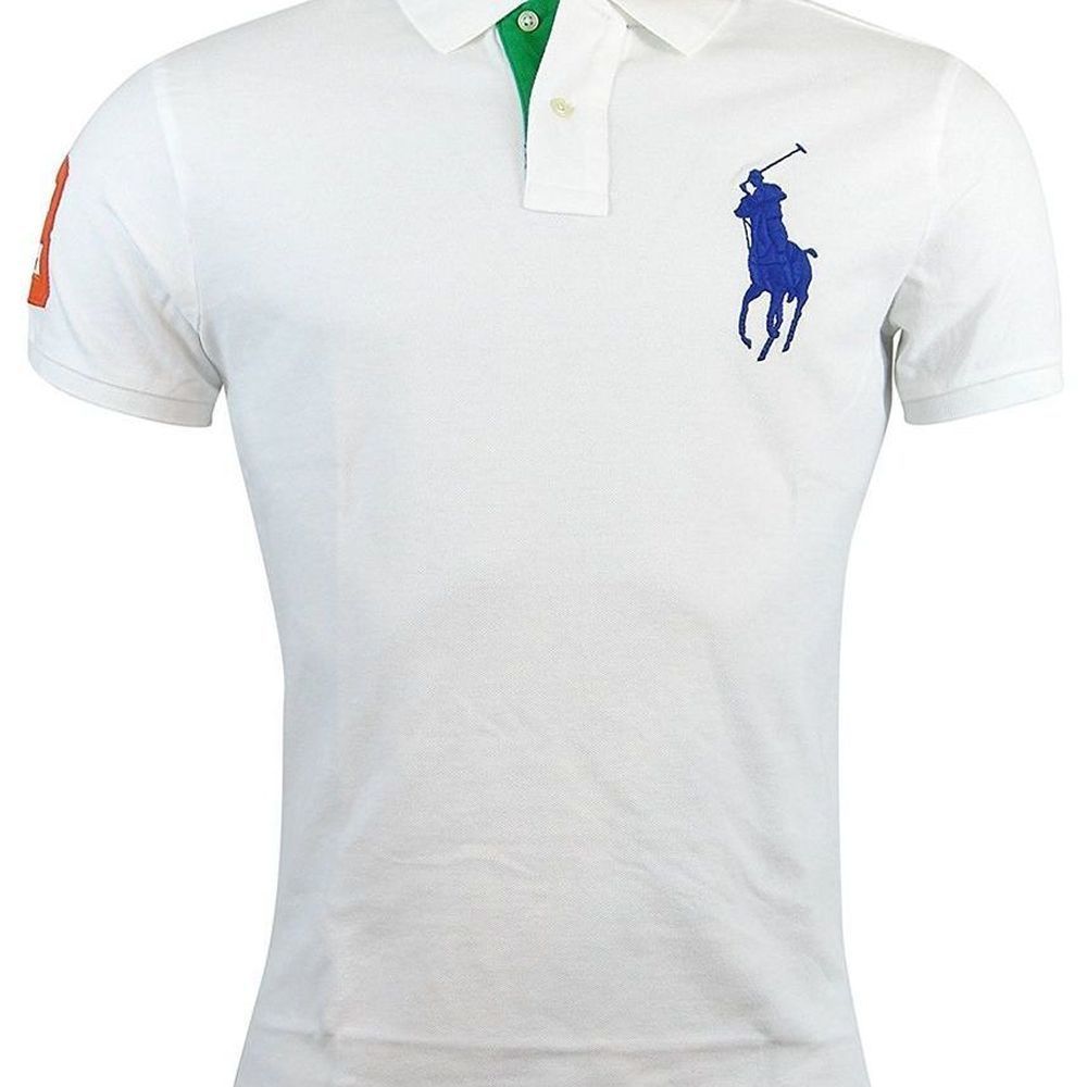 Ralph Lauren 短袖 POLO 素面 白 0741