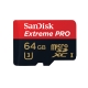 SanDisk ExtremePRO microSDXC 64G (U3) 記憶卡-公司貨 product thumbnail 1