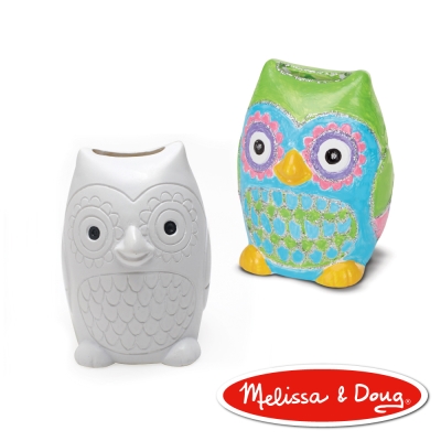 美國瑪莉莎 Melissa & Doug 貓頭鷹撲滿