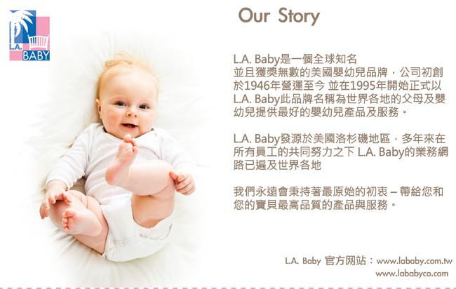 【美國 L.A. Baby】豪華全罩式嬰兒床蚊帳(加大加長型/高雅婚紗白色)