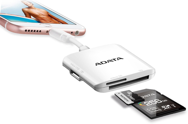 ADATA威剛 AI910USB3.0 APPLE iOS iphon讀卡機