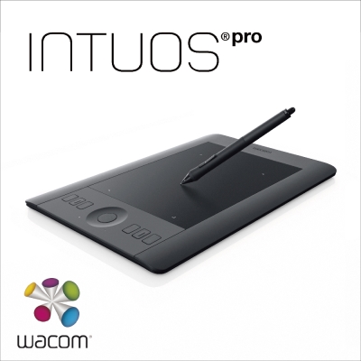 Wacom Intuos Pro 專業板Touch Small 繪圖板(黑)PTH-451