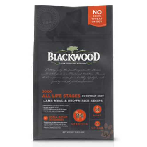 BLACKWOOD柏萊富-特調全齡犬配方(羊肉+糙米+雞肉)15磅
