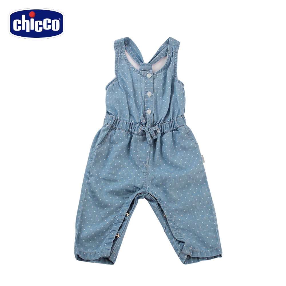 chicco-To Be Baby--牛仔連身長褲(12個月-4歲)