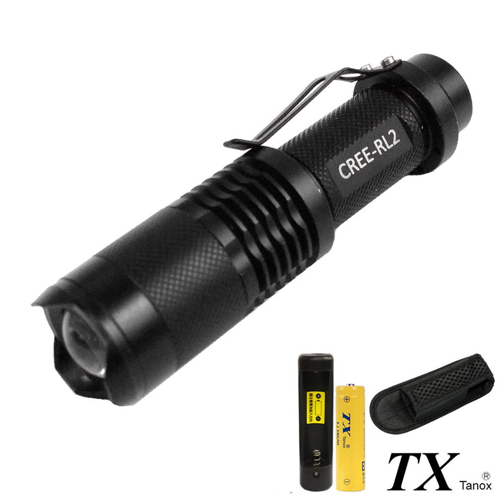 【特林TX】美國CREE RL2 LED前後變焦輕巧手電筒(TK-98-RL2)