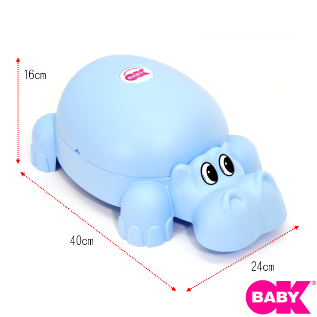 【OKbaby】寶寶便盆(河馬造型)