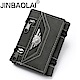 JINBAOLAI GT1725BK三折韓版PU皮夾 附零錢袋黑色 product thumbnail 1