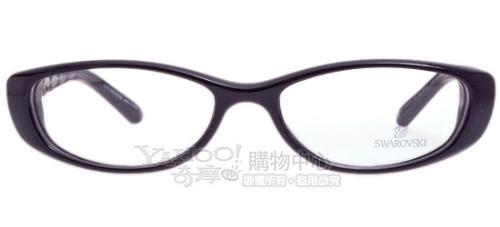 SWAROVSKI-時尚光學眼鏡(黑色)SW5018