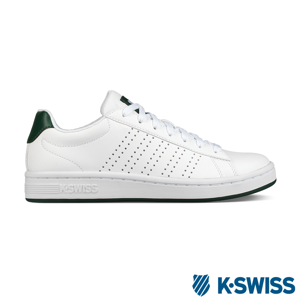 K-Swiss Court Casper S休閒運動鞋-女-白/綠