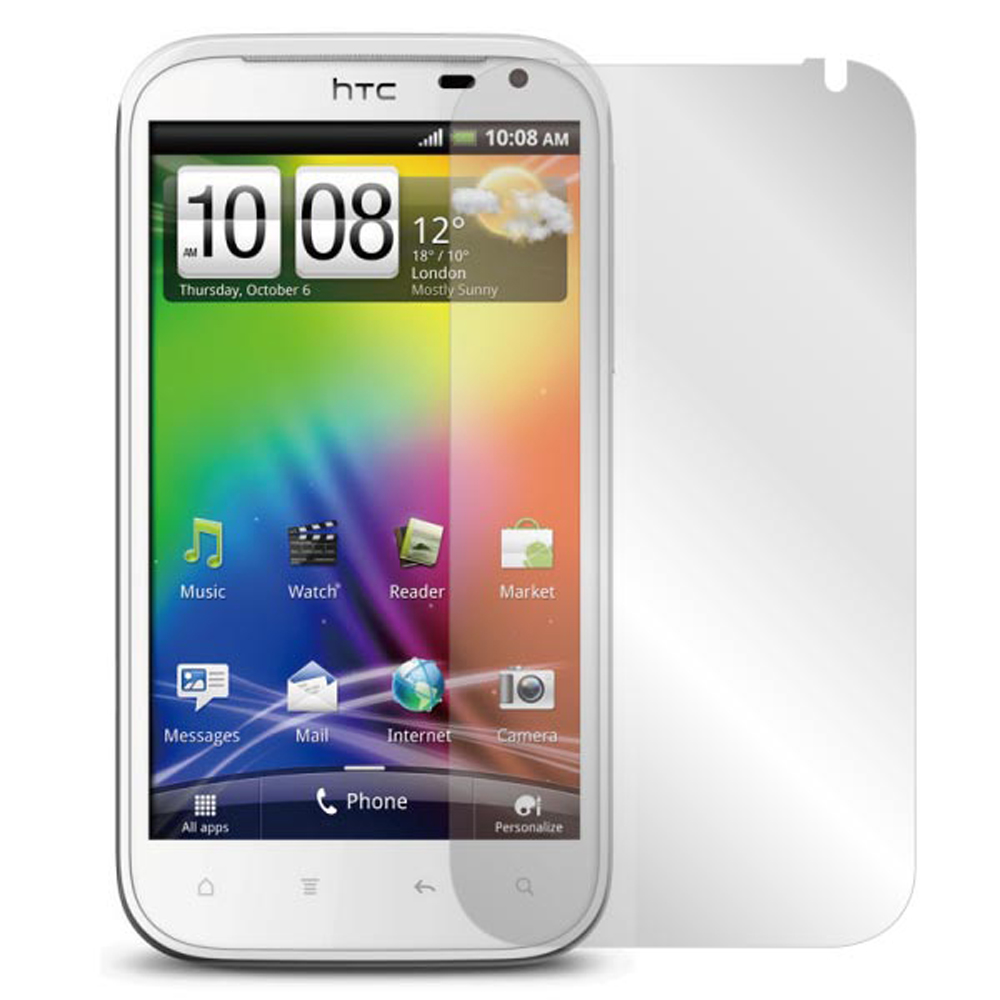 ZIYA HTC Sensation XL 抗反射(霧面/防指紋)螢幕保護貼 - 2入