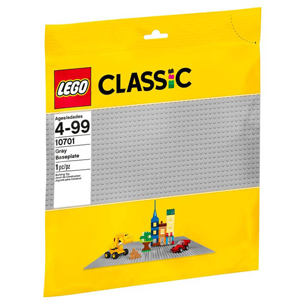 LEGO樂高 經典系列10701 灰色底板