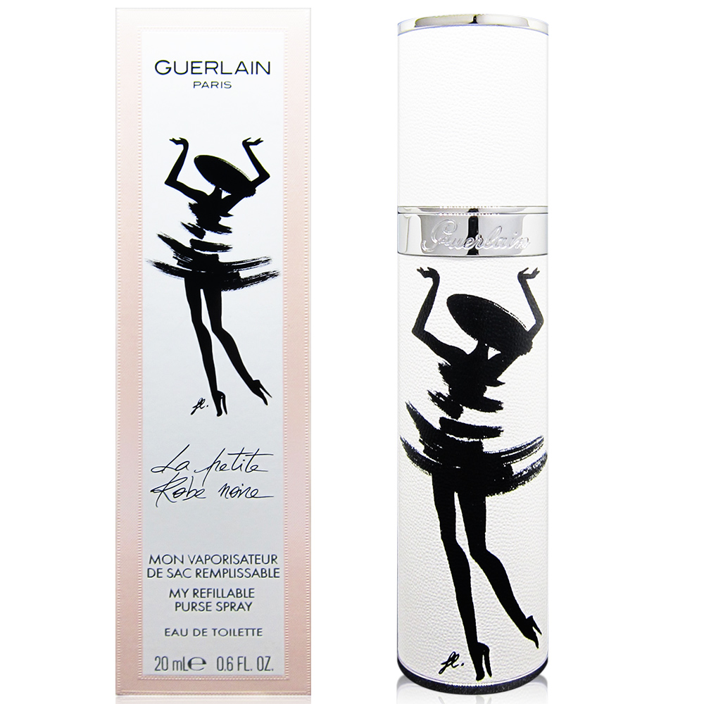 GUERLAIN 嬌蘭 小黑裙淡香水 奢華皮革精巧噴霧 20ml 公司貨 贈原廠紙袋