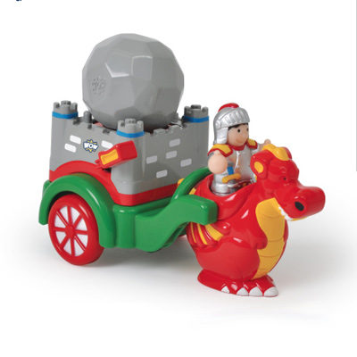 英國【WOW Toys 驚奇玩具】火龍騎士戰車