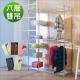 BuyJM鐵力士120x45x180cm六層雙吊大衣櫥附布套-DIY product thumbnail 1