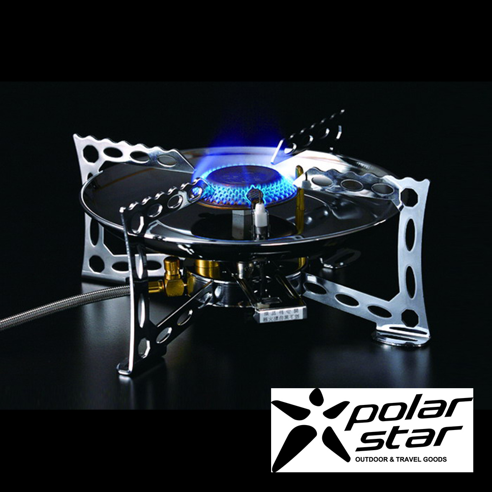 PolarStar【台灣製造】超大型瓦斯休閒爐+電子點火 PX380 蜘蛛爐│攻頂爐│露營