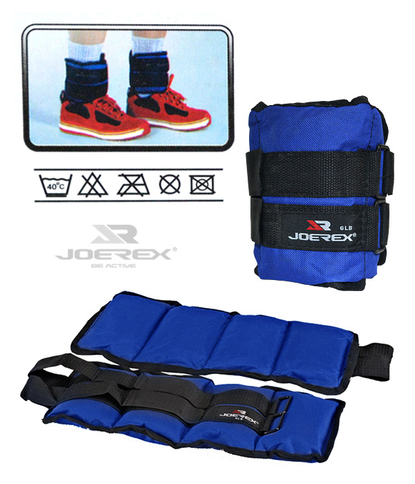 日本品牌【JOEREX】12磅綁腿沙袋/沙包組-JW12