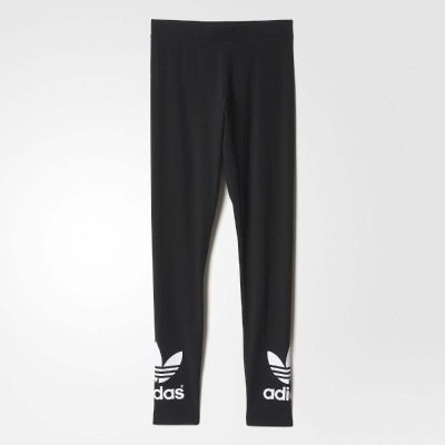 adidas Trf Leggings 緊身 長褲 女 黑白