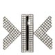 SWAROVSKI ATELIER系列璀璨光芒水晶鑲嵌胸針 product thumbnail 1
