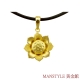 MANSTYLE 太陽花黃金墜 (約0.71錢) product thumbnail 1