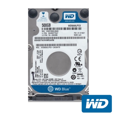 WD5000LPCX 藍標 500GB(7mm) 2.5吋硬碟