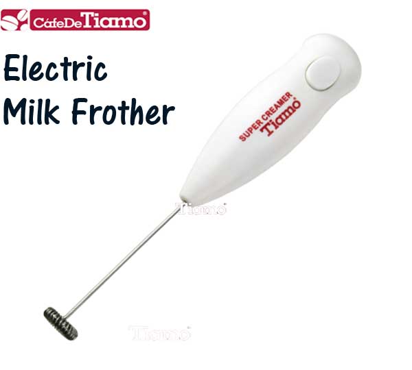 Tiamo 電動奶泡器 珍珠白(HK0438)