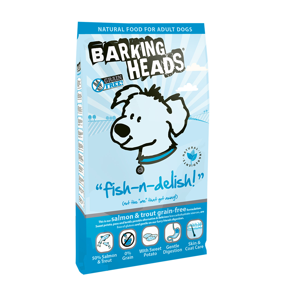 BARKING HEADS 巴先生 美妙鮮魚 無穀全效全齡犬 6kg X 1包