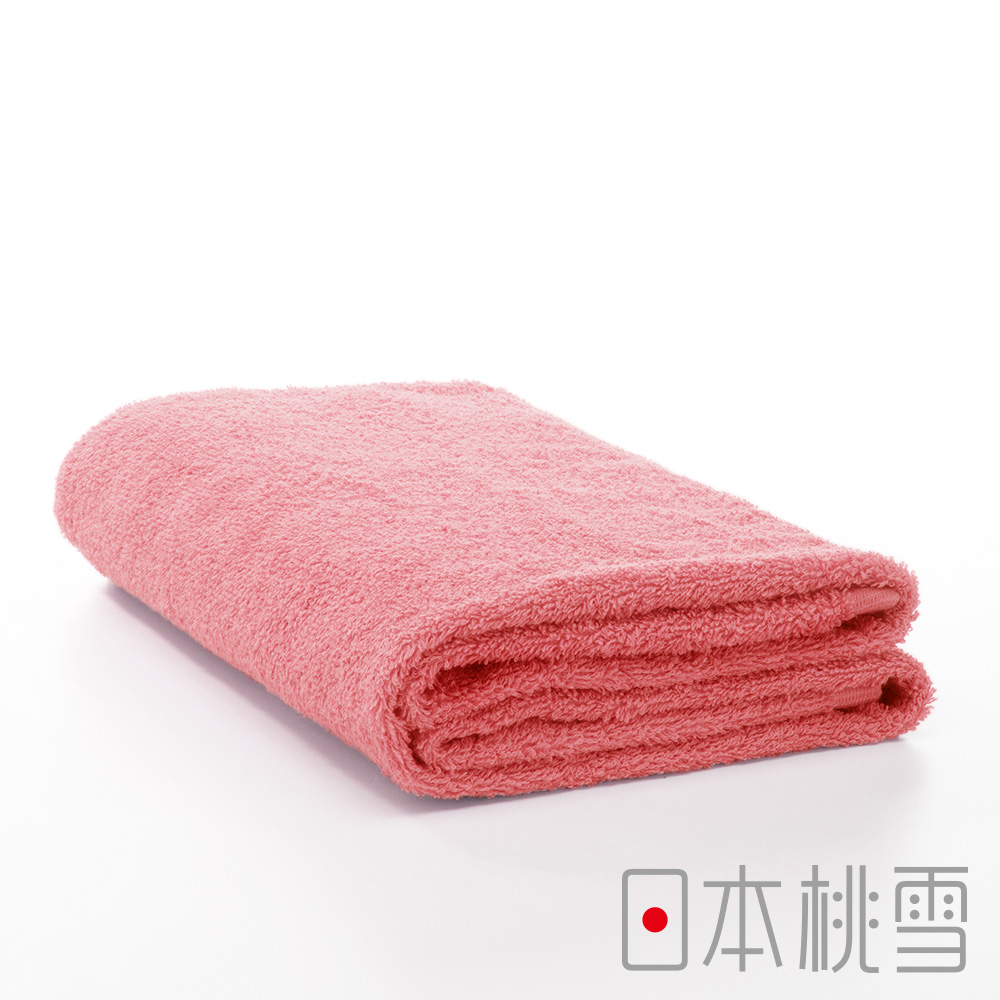 日本桃雪飯店浴巾(珊瑚紅)