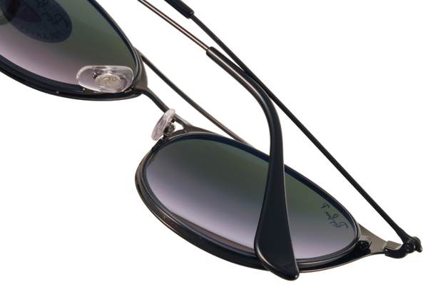 RAY BAN偏光太陽眼鏡 經典品牌/霧黑#RB3546 1869A