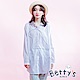 betty’s貝蒂思　直條紋長版襯衫(淺灰) product thumbnail 1