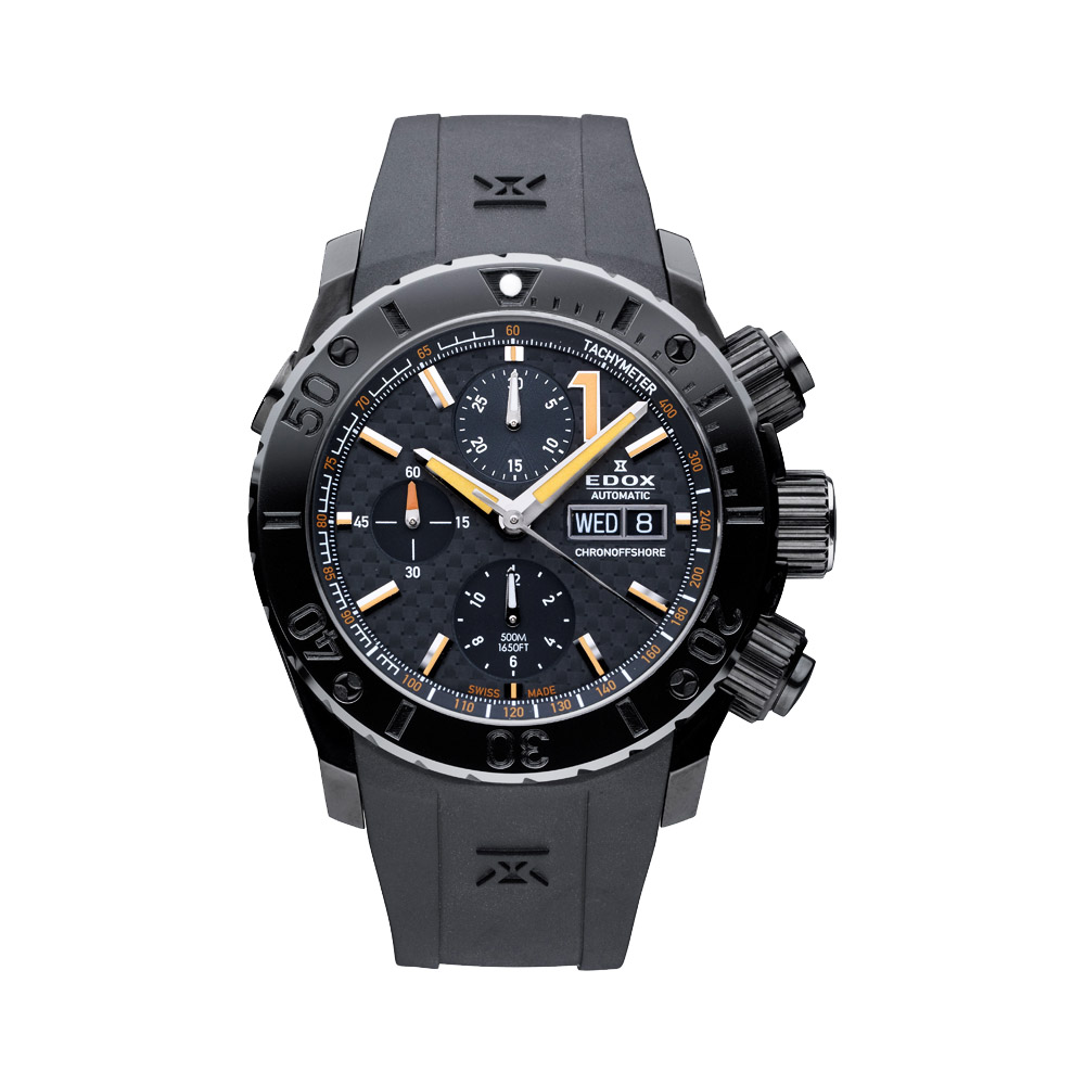 EDOX Class-1 Chronooffshore 陶瓷碳纖維限量錶-43mm | EDOX 伊度表