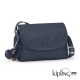 Kipling 斜背包 藍黑素面-小 product thumbnail 1