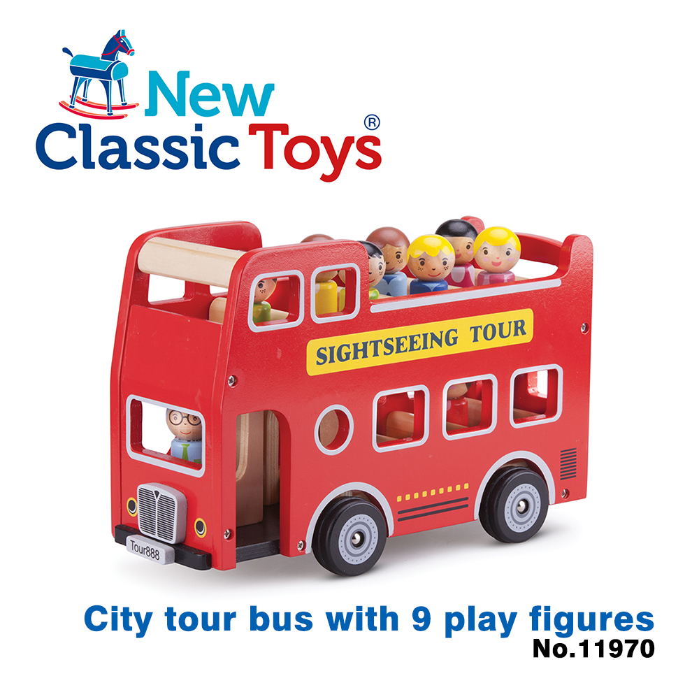 【荷蘭New Classic Toys】玩偶城市遊覽巴士 - 11970