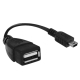 (1入)Mini USB OTG 傳輸線 OTG線 轉接線 充電線 product thumbnail 1