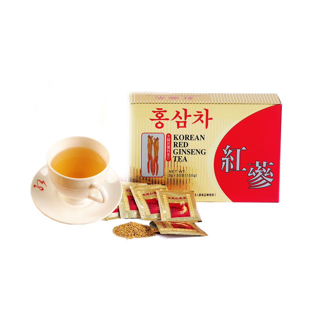 金蔘 6年根韓國高麗紅蔘茶(50包x3盒)