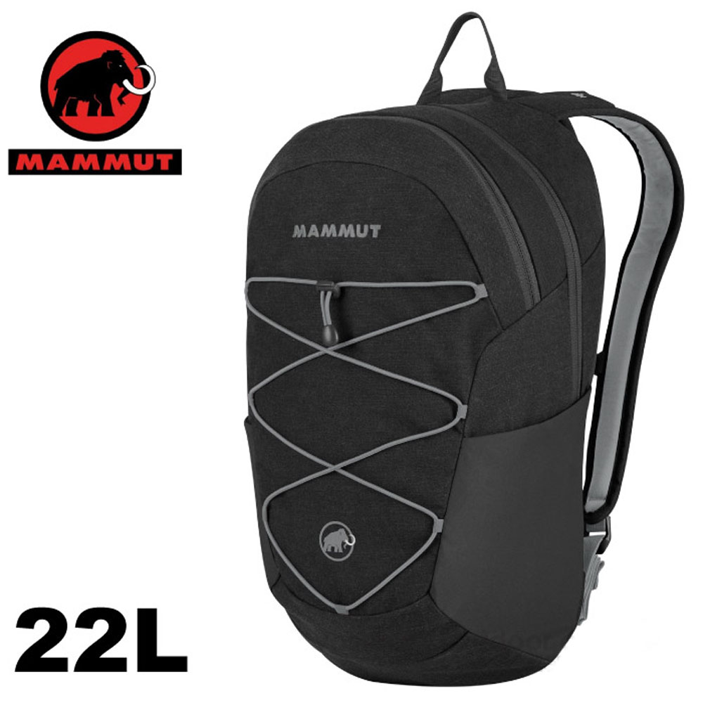 【MAMMUT 長毛象】新款 Xeron Flip 22L 多功能休閒電腦背包/ 石墨灰