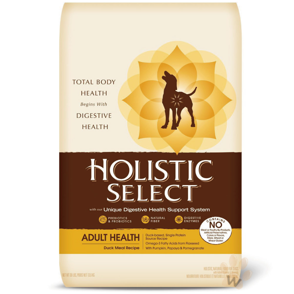 Holistic Select活力滋-成犬 鴨肉美膚低敏配方15磅