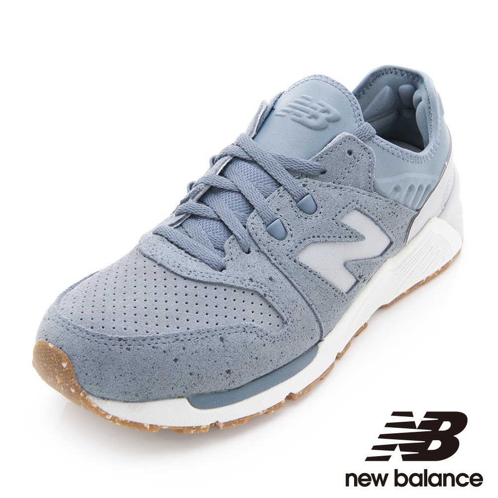 NEW BALANCE麂皮運動鞋-男ML009PB灰藍