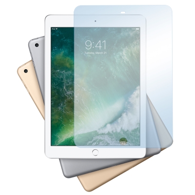 Metal-Slim Apple iPad 9.7(2017) 9H藍光鋼化玻璃保護貼