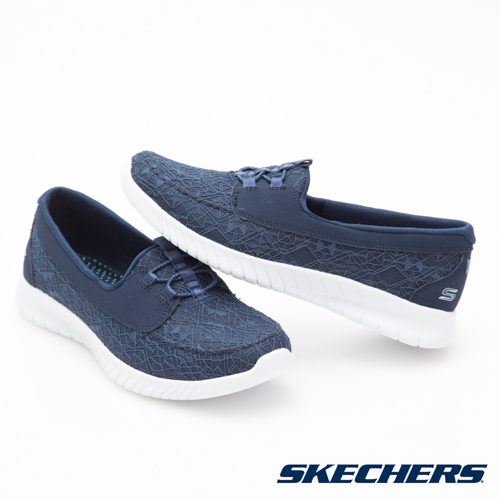 SKECHERS(女)時尚休閒系列 WAVE LITE - 23627NVY