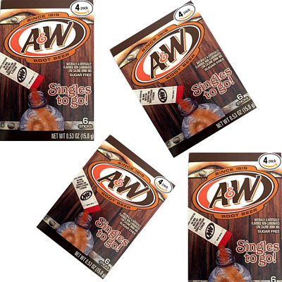 A&W ROOT BEER沙士(6入/盒)