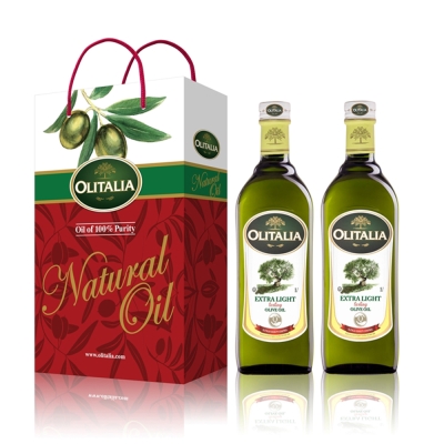 Olitalia奧利塔 精製橄欖油禮盒組(1000mlx2)
