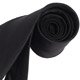 極品西服 藝文氣息 沉著感素面絲質領帶-夜黑 product thumbnail 1
