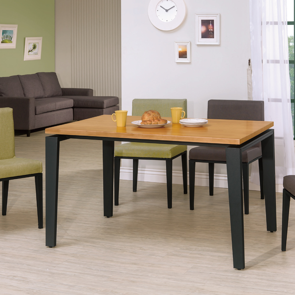 AS- 瑞莫斯餐桌椅組-130x80x75cm